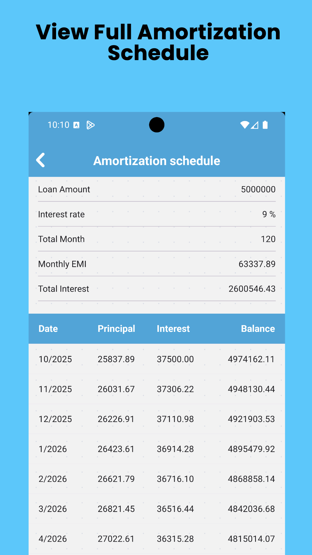 App screenshot 5